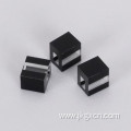 Frit-fused black and white quartz flow cells